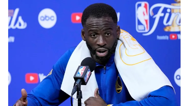 Draymond Green spoke with the media ahead of Game 6 of the 2022 NBA Finals.