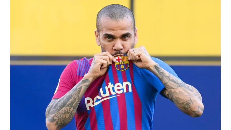 Dani Alves of Barcelona