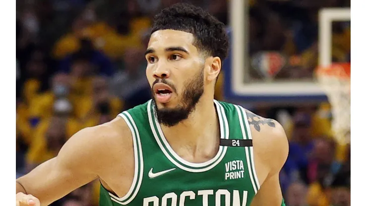 Jayson Tatum of the Boston Celtics