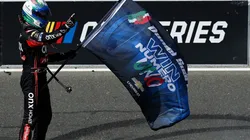 Daniel Suarez, winner in Sonoma County