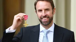 Gareth Southgate at the Investitures at Buckingham Palace in 2019