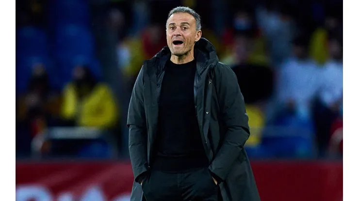 Manager Luis Enrique of Spain
