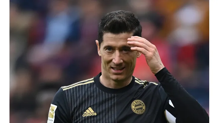 Robert Lewandowski of Bayern Munich