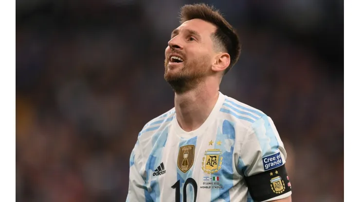 Lionel Messi of Argentina