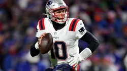 Patriots quarterback Mac Jones.