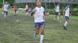 Byron Bonilla of Guatemala at a trainning sesion in Bahamas