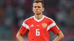 Denis Cheryshev of Russia