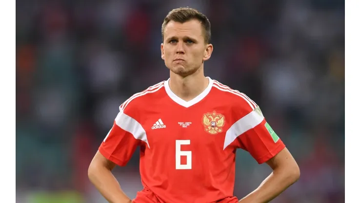 Denis Cheryshev of Russia