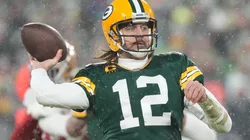 Packers quarterback Aaron Rodgers.