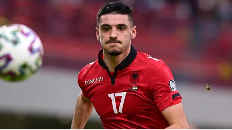 Armando Broja of Albania