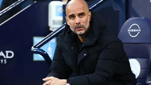 Man City head coach Pep Guardiola.