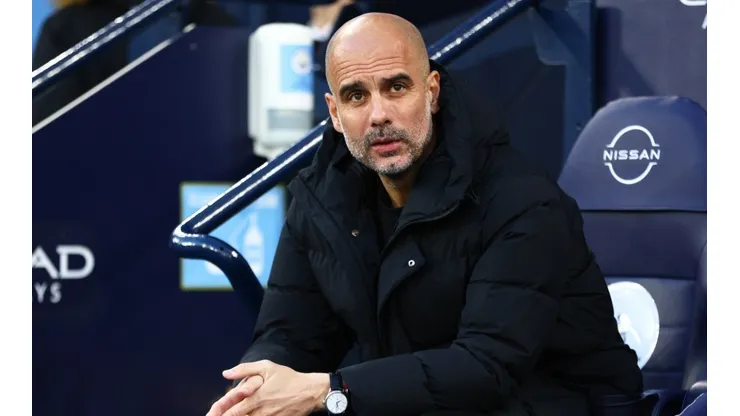 Man City head coach Pep Guardiola.