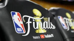 A detail of seats prior to Game One of the 2022 NBA Finals