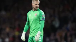 Kasper Schmeichel of Denmark