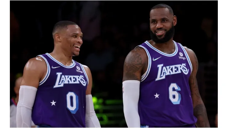 LeBron James and Russell Westbrook