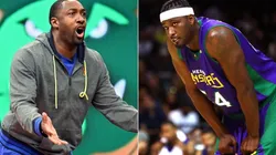 Gilbert Arenas (left) & Kwame Brown