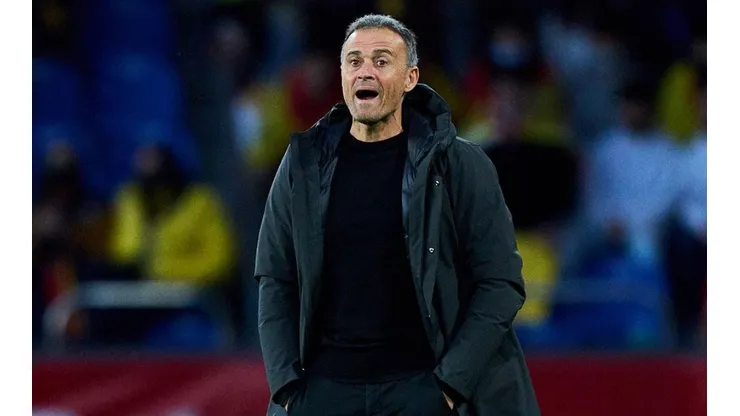 Manager Luis Enrique of Spain