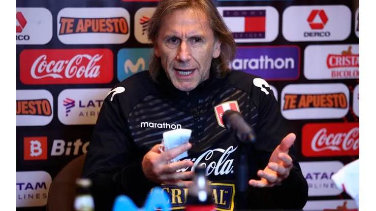 Manager Gareca of Peru