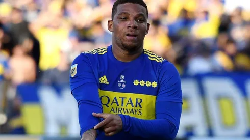 Frank Fabra of Boca Juniors