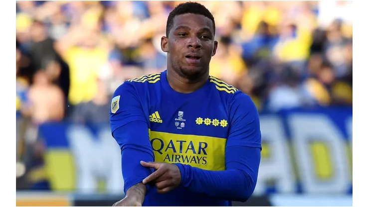 Frank Fabra of Boca Juniors
