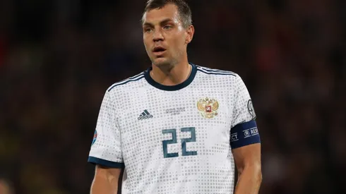 Artem Dzyuba of Russia