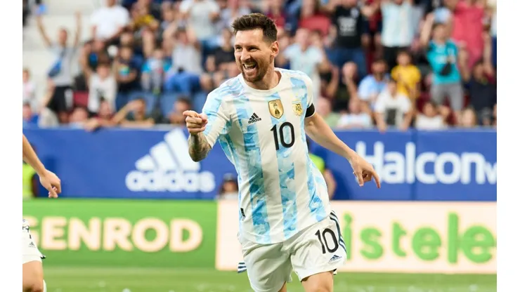 Lionel Messi of Argentina