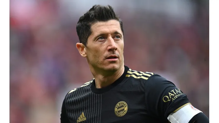 Robert Lewandowski of FC Bayern Munich