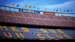 General view inside the Camp Nou stadium