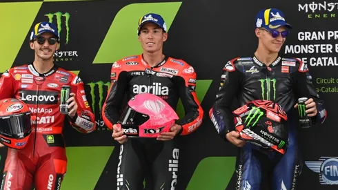 In order: Bagnaia, Espargaro and Quartararo the three best in qualifying