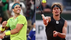 Rafael Nadal and Alexander Zverev