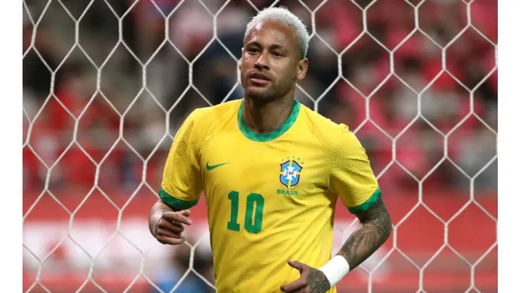 Neymar of Brazil