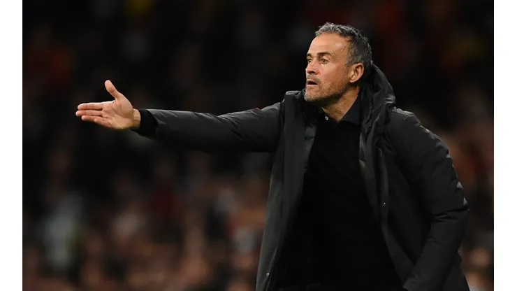 Head coach Luis Enrique of Spain