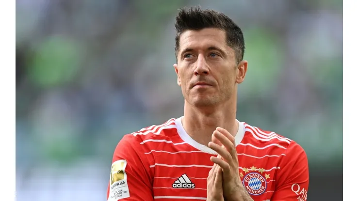 Robert Lewandowski of FC Bayern Munich