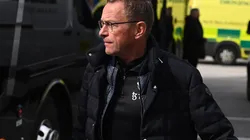 Manager Ralf Rangnick of Austria