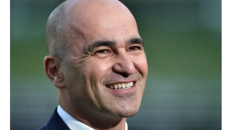 Manager Roberto Martinez of Belgium