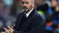 Manager Steve Clarke of Scotland