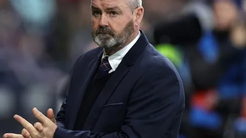 Manager Steve Clarke of Scotland