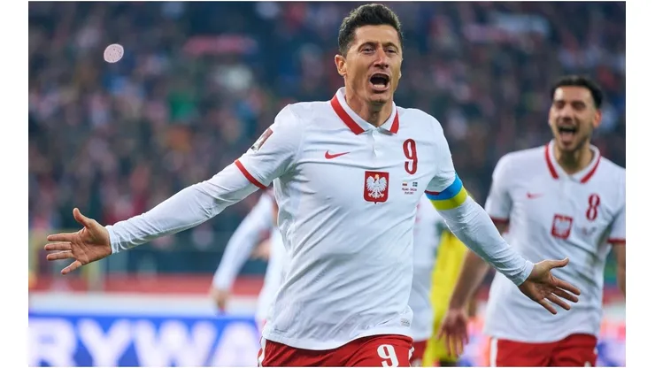 Robert Lewandowski of Poland