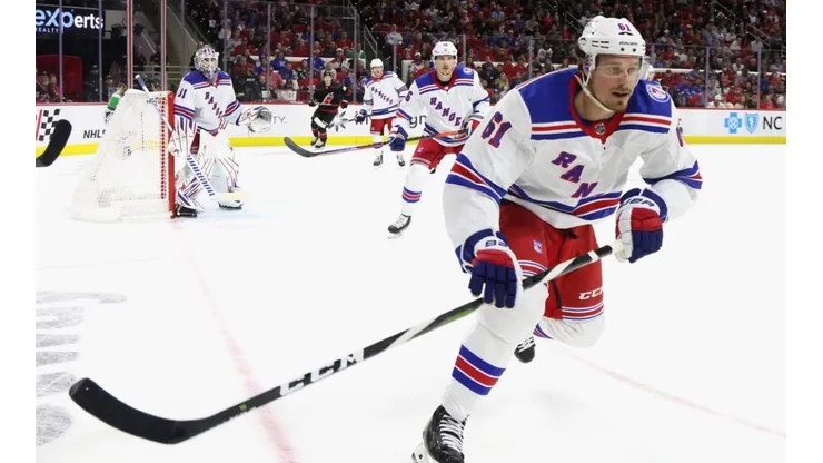 Justin Braun #61 of the New York Rangers