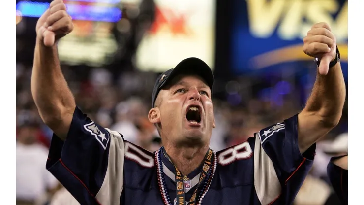 Angry Patriots fan in 2005