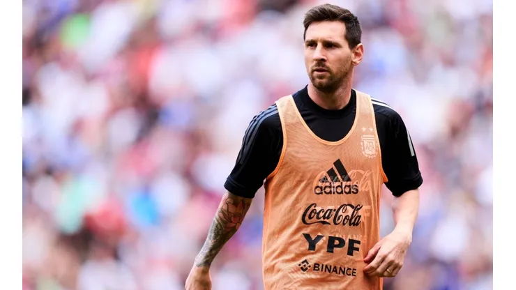 Lionel Messi of Argentina