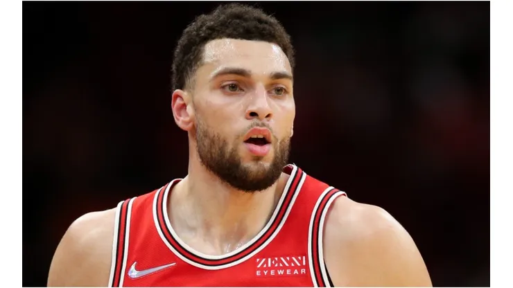 Zach LaVine of the Chicago Bulls