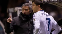 Jose Mourinho and Cristiano Ronaldo