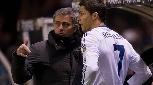 Jose Mourinho and Cristiano Ronaldo