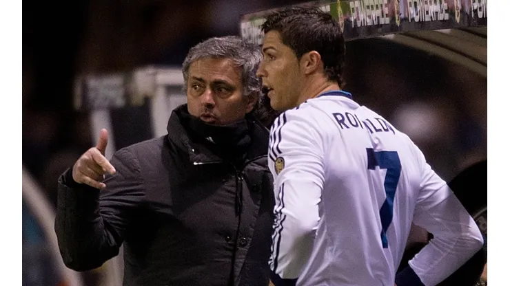 Jose Mourinho and Cristiano Ronaldo