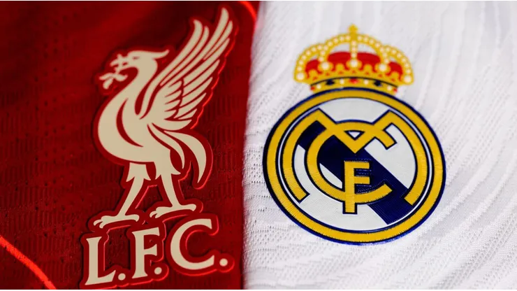 Liverpool and Real Madrid's kits