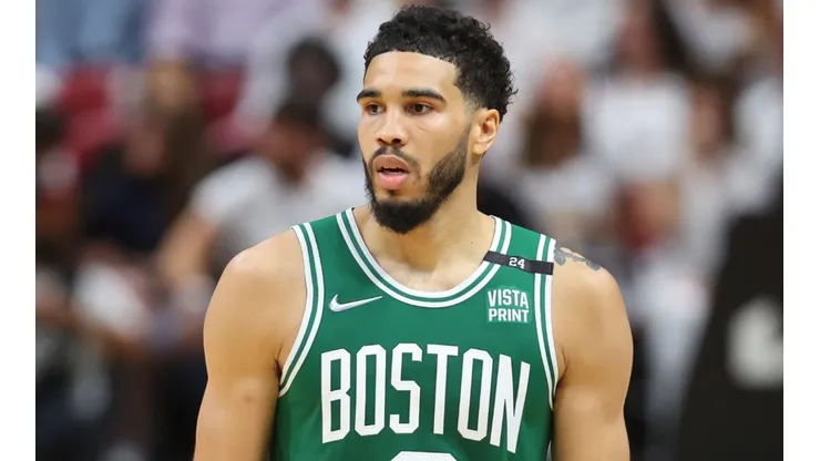 Jayson Tatum of the Boston Celtics