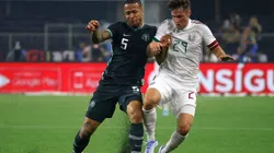 Santiago Gimenez scored one of Mexico's goals against Nigeria
