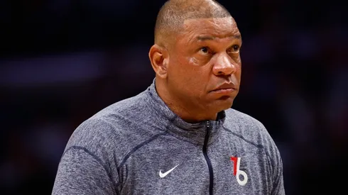 Philadelphia 76ers head coach Doc Rivers.