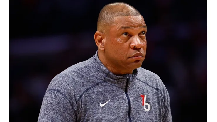 Philadelphia 76ers head coach Doc Rivers.